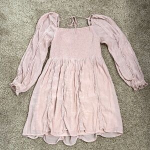 Blush pink mini women’s L dress